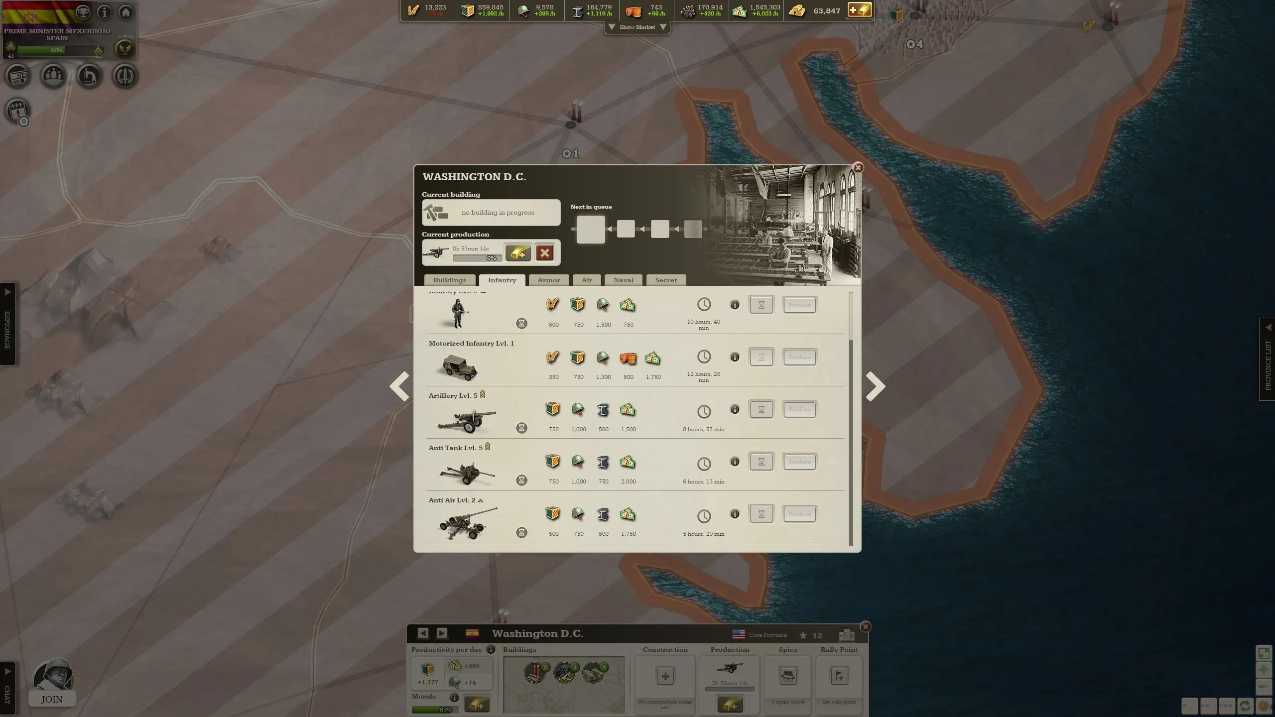 Call of War — Screenshot 3