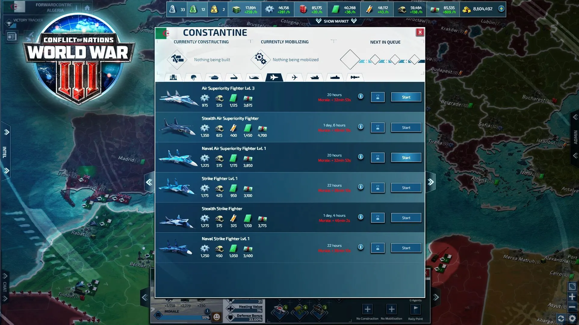 Conflict of Nations – World War 3 — Screenshot 3
