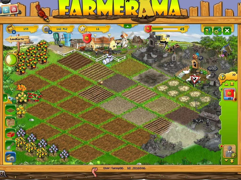 Farmerama — Screenshot 2