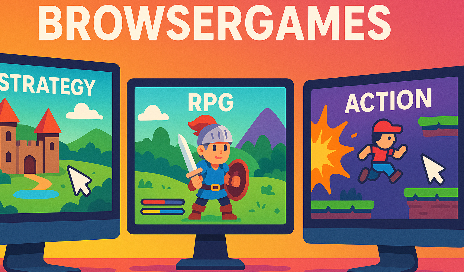 Browsergames 2026: Die besten Spiele kostenlos im Browser spielen