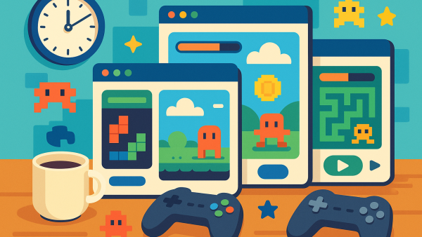 Browsergames für die Pause: 8 schnelle Spiele unter 15 Min