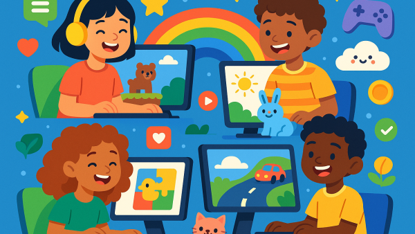 Browsergames für Kinder: 10 sichere Spiele ohne Gewalt