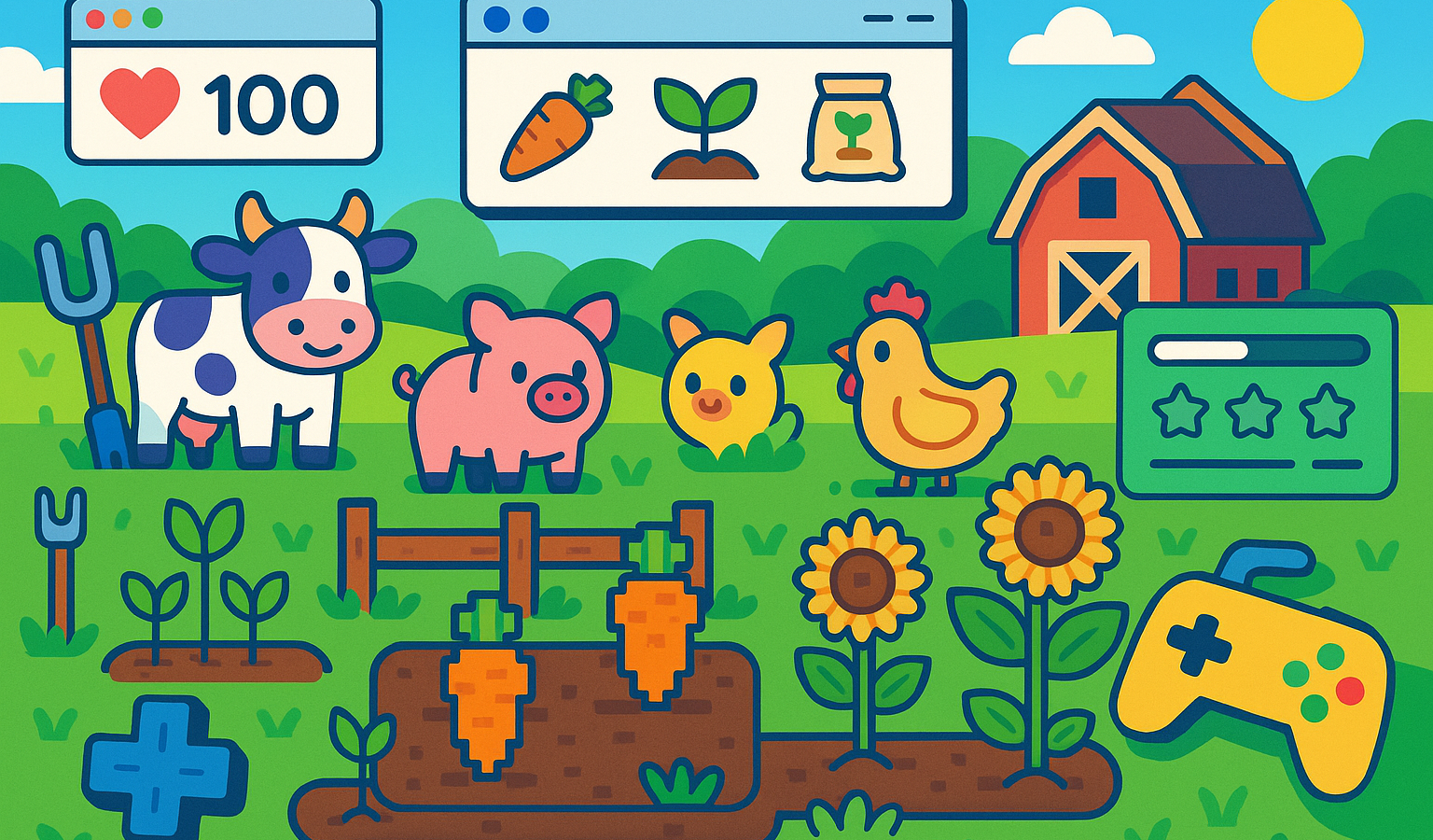 Die 10 besten kostenlosen Farmspiele im Browser 2026