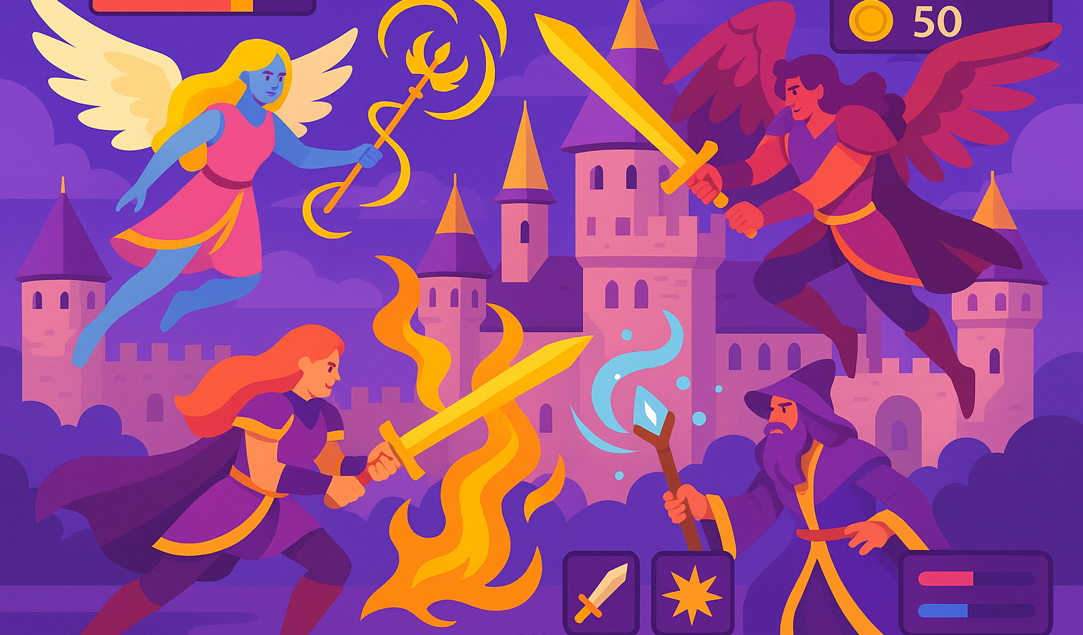 League of Angels vs Wartune: Fantasy-RPG Browsergames im Test