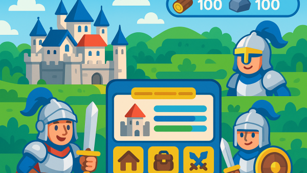 Mittelalter-Browserspiele: Ressourcen richtig verwalten