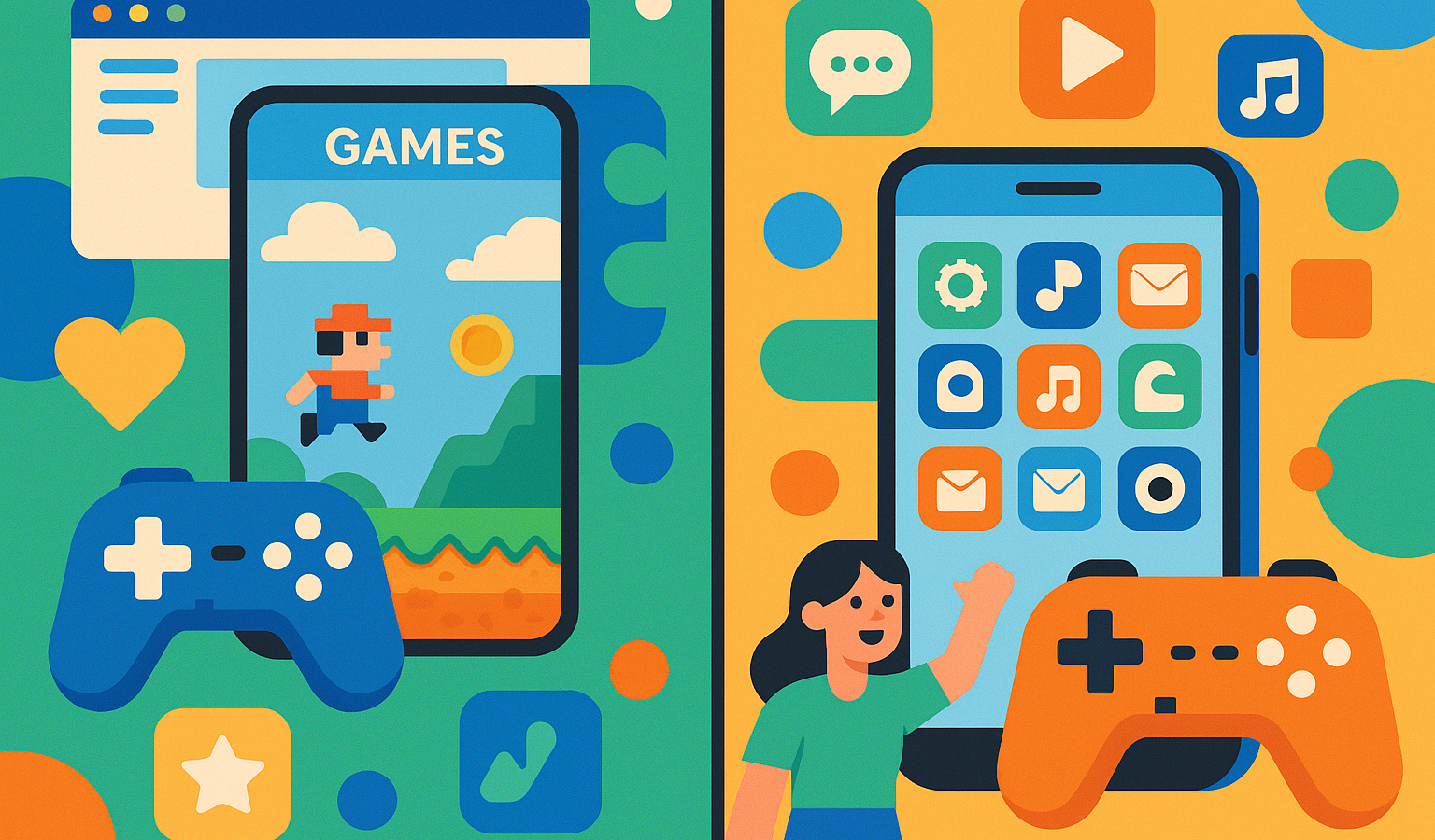 Mobile Browsergames vs Apps: Was spielt sich besser am Handy?