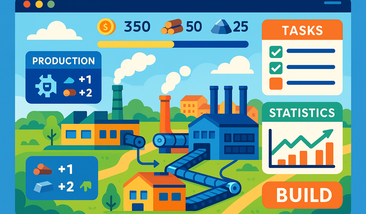 Aufbauspiele Ressourcen-Guide: Produktion effizient meistern