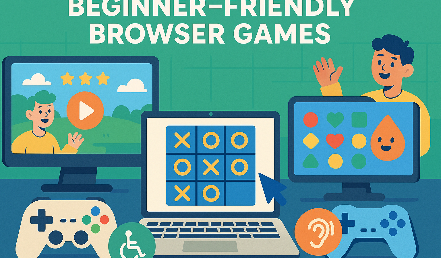 Browsergames für Anfänger: 12 einsteigerfreundliche Spiele 2026