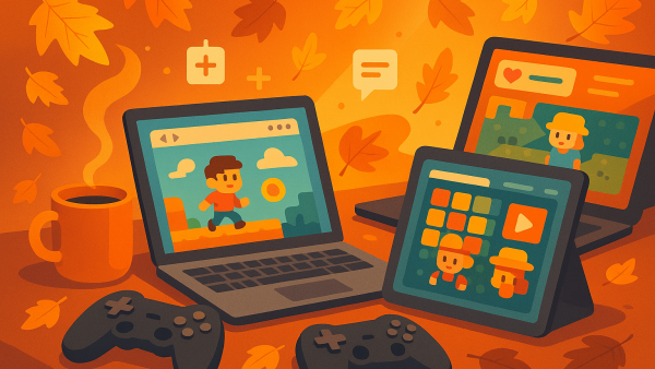 Browsergames für den Herbst 2026: 15 gemütliche Spiele für goldene Tage