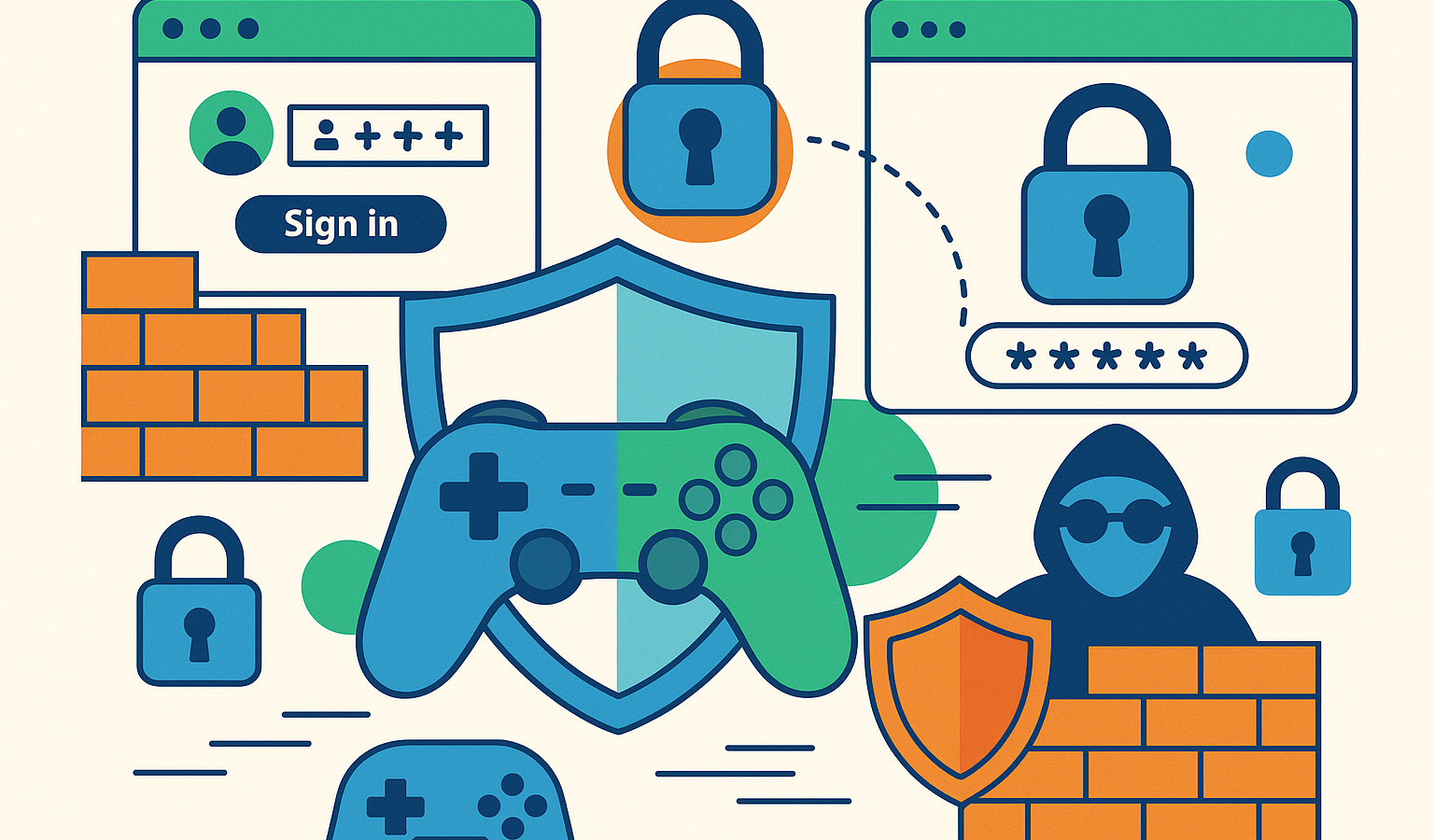 Browsergames Sicherheit: 8 Schutzmaßnahmen vor Account-Hackern