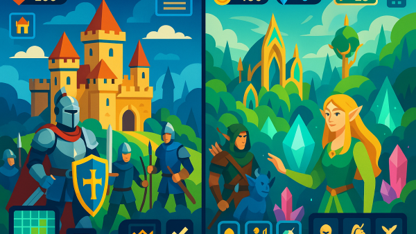 Forge of Empires vs Elvenar: Historisch oder Fantasy?