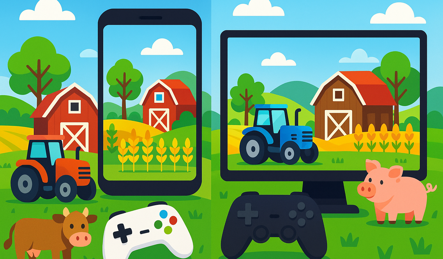 MyFreeFarm vs Big Farm Vergleich: Welches Farmspiel rockt 2026?
