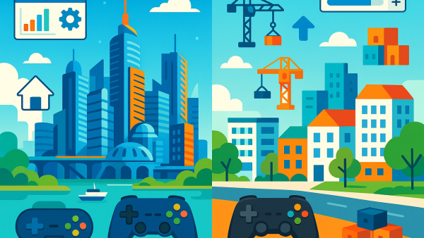 SimCity vs Cities Skylines: Browser Städtebau-Vergleich 2026