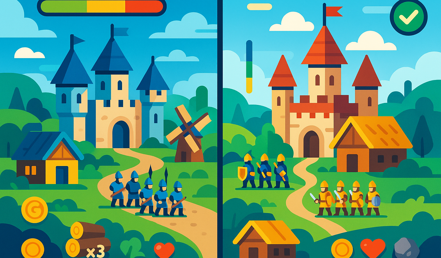 Travian vs Tribal Wars: Strategie-Titanen im direkten Vergleich