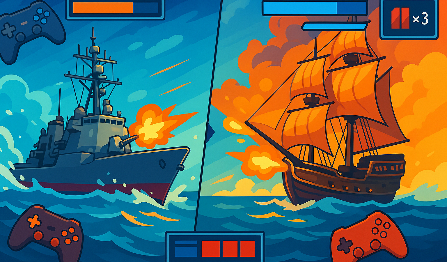 World of Warships vs Naval Action: Seeschlacht-Vergleich 2026