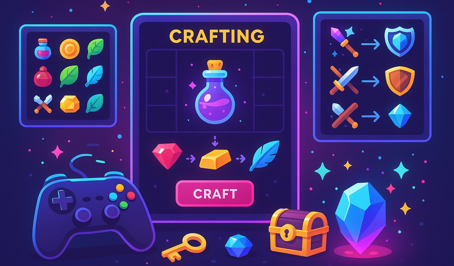Browsergames Crafting Tipps: 7 Profi-Tricks für bessere Items