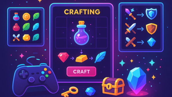 Browsergames Crafting Tipps: 7 Profi-Tricks für bessere Items